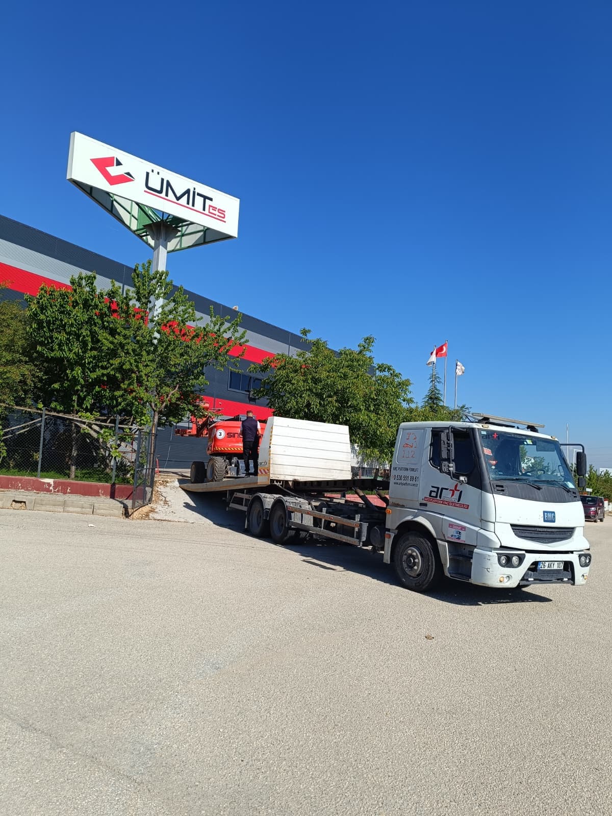 Platform teslimatı ve nakliye planlaması